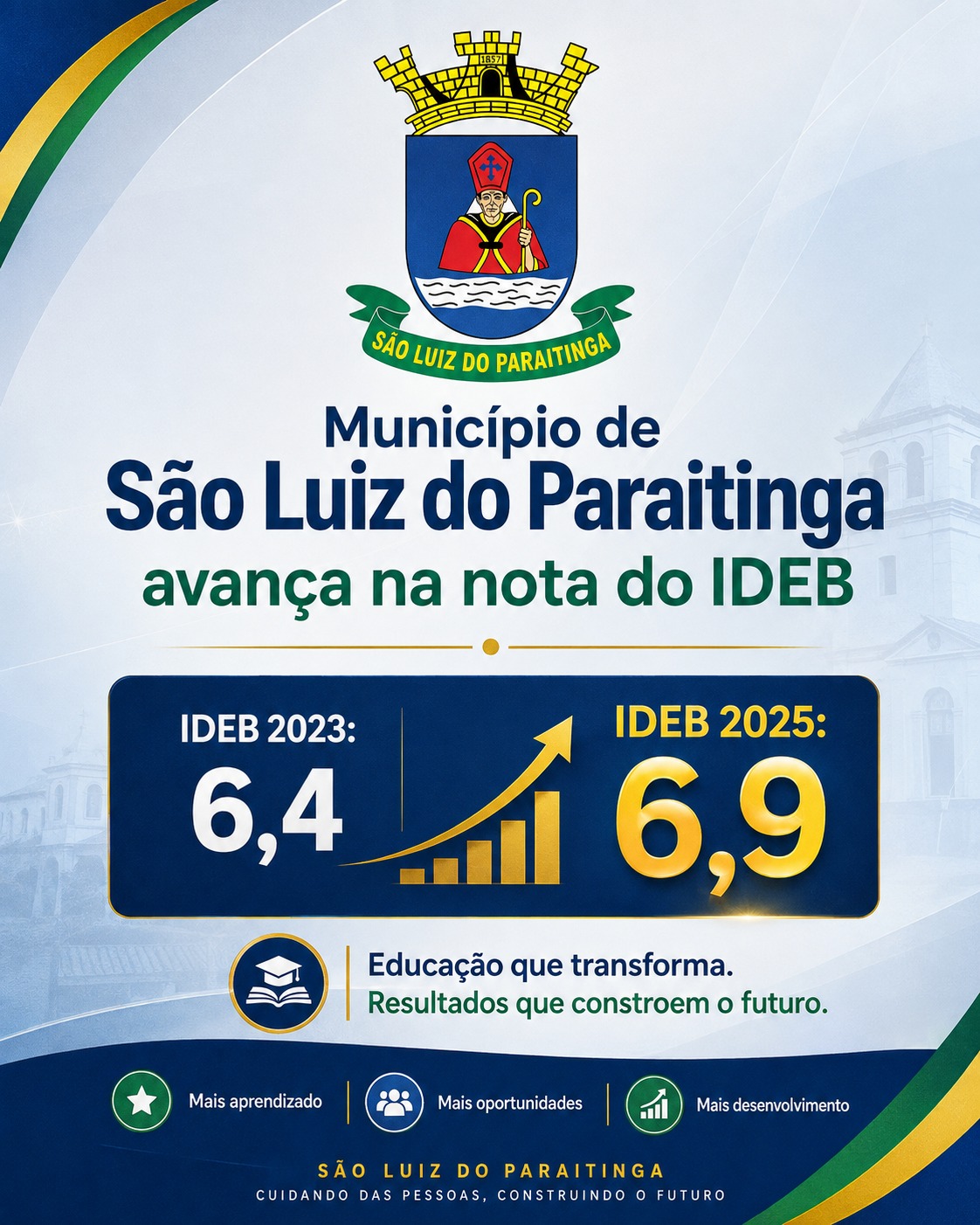 Post do instagram da Prefeitura de Mandirituba